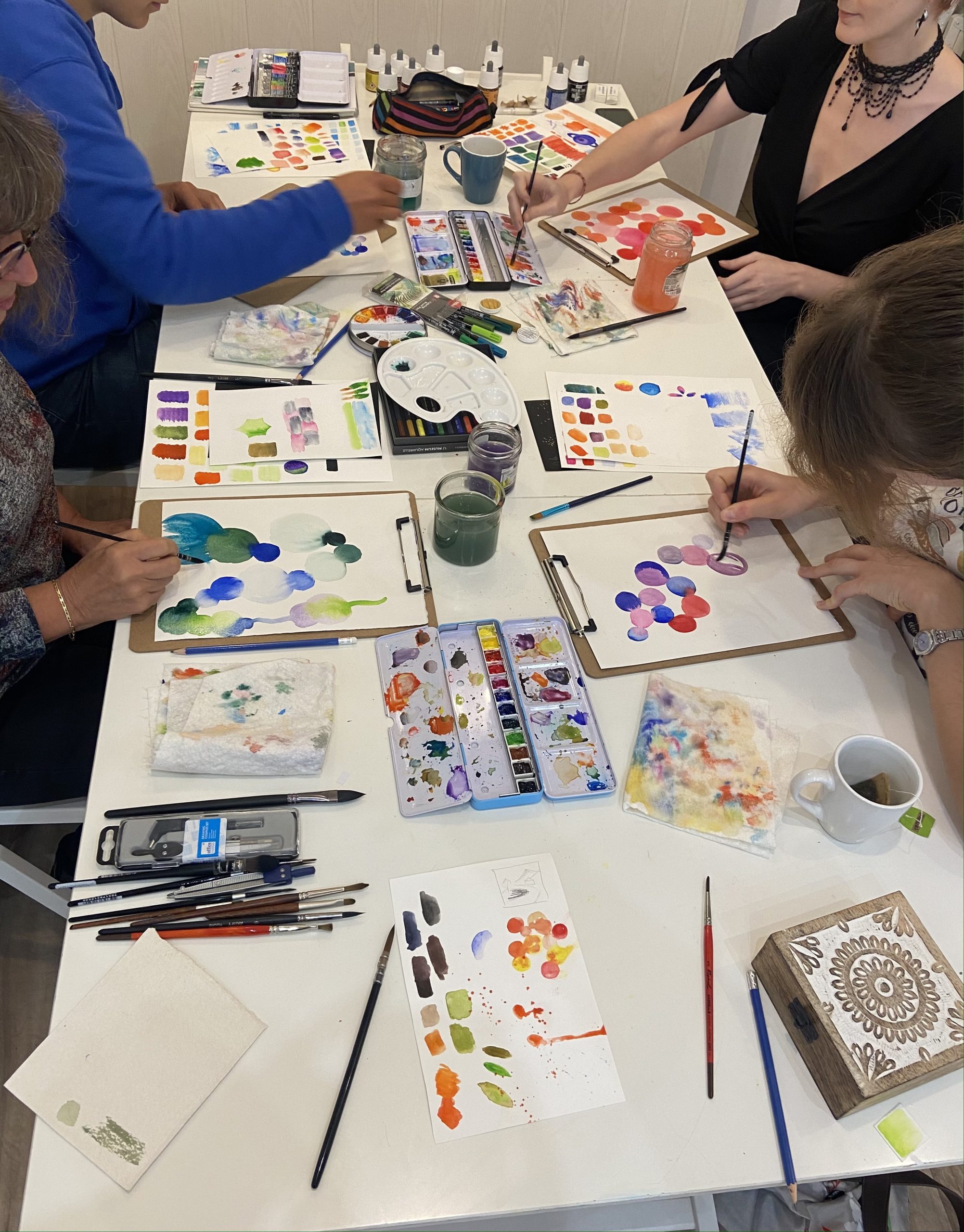 Ateliers Aquarelle à Romans sur Isère